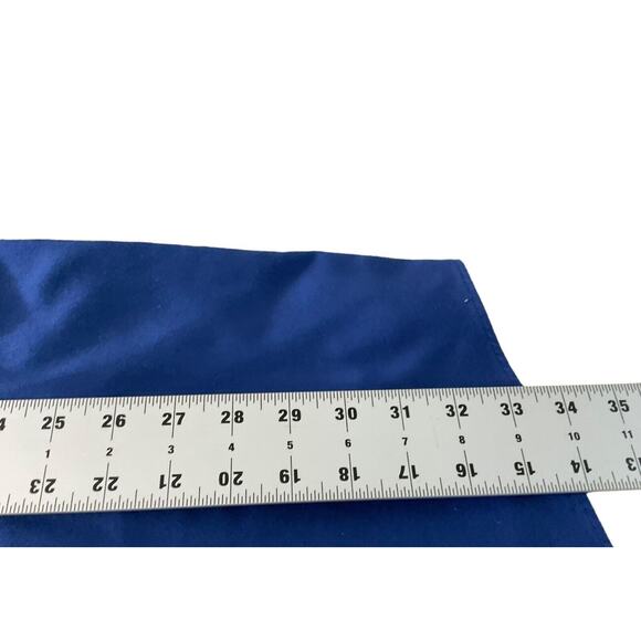 Van Heusen Men's Blue  18 1/2 35/36 Tall Fit  Shirt Stretch Cotton Blend - Picture 6 of 11